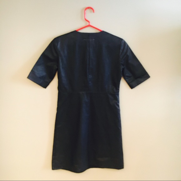 Maison Margiela Coated Cotton Pullover Style Dress - Picture 4 of 4